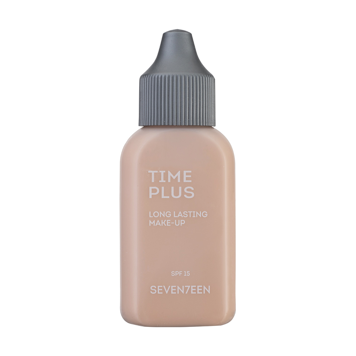 Стійкий тональний крем Seventeen Time Plus Longlasting Make Up SPF 15, 02 Light Beige, 35 мл